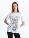 Crew Neck New York Printed Women’S T-Shirt